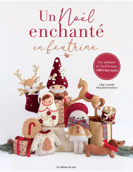 Copia del libro "La mia decorazione di Natale in feltro"