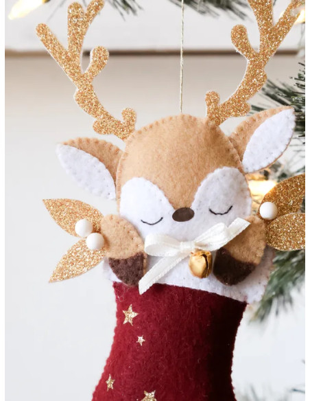 Copia del libro "La mia decorazione di Natale in feltro"