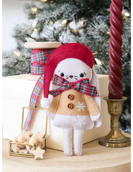 Copia del libro "La mia decorazione di Natale in feltro"