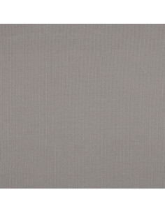 Tessuto jersey di cotone a maglia fine a coste - Grigio 2