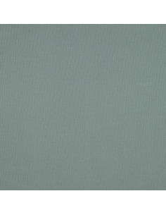 Tessuto jersey di cotone a maglia fine a coste - Verde grigio 2