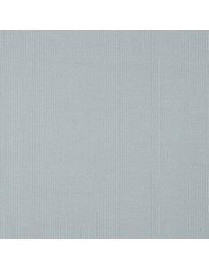 Tessuto jersey di cotone a maglia fine a coste - Grigio argento 2