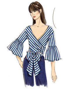 Modello di top - Vogue 9315