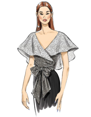 Modello di top - Vogue 9315
