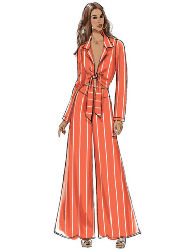 Modello per top, shorts e pantaloni - Vogue 9319