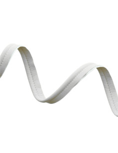 Cordoncino similpelle - Bianco