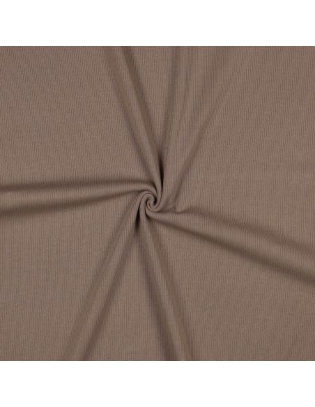 Tessuto jersey di cotone a maglia fine a coste - Talpa