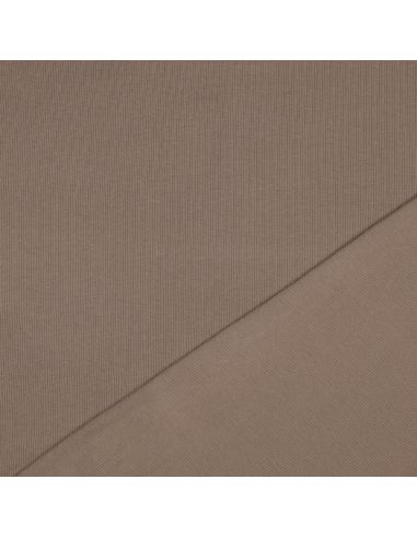 Tessuto jersey di cotone a maglia fine a coste - Talpa