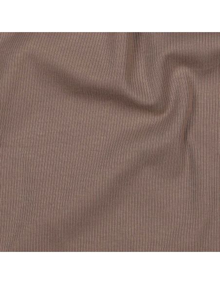 Tessuto jersey di cotone a maglia fine a coste - Talpa