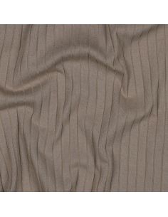 Tessuto jersey di cotone leggero a coste - Talpa 2