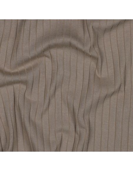 Tessuto jersey di cotone leggero a coste - Talpa