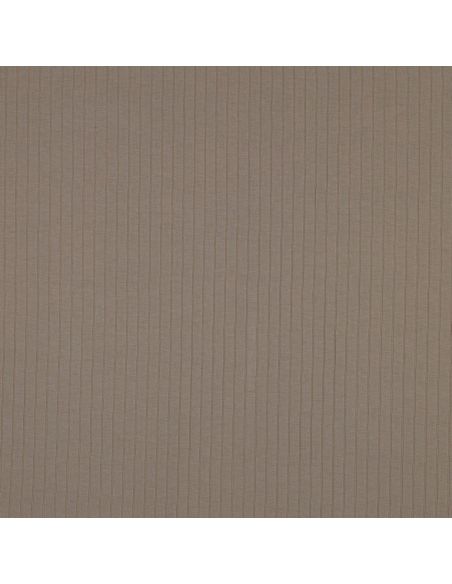 Tessuto jersey di cotone leggero a coste - Talpa