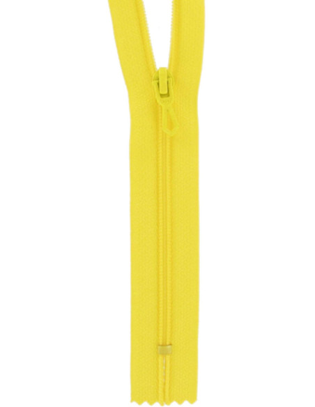 Cerniera lampo in nylon - Giallo canarino