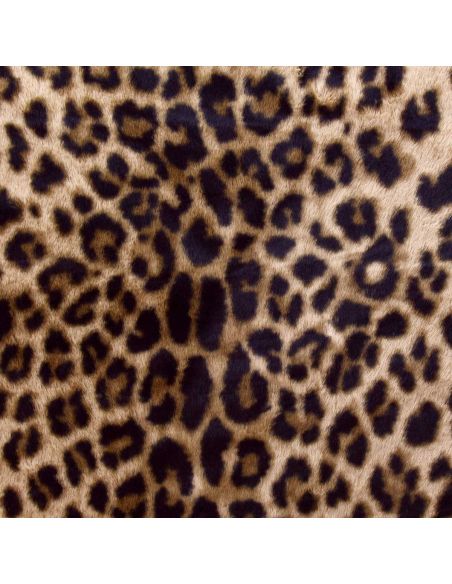 Tessuto in finta pelliccia animale - Leopardo