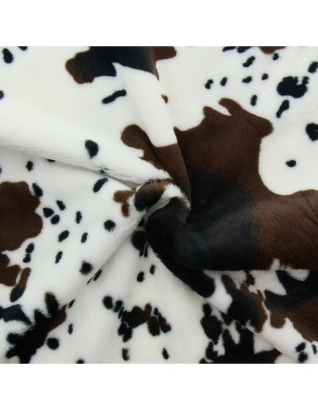 Tessuto in finta pelliccia animale - Mucca