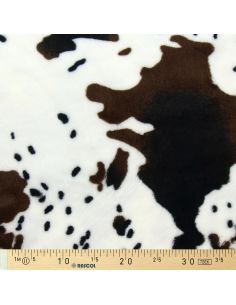 Tessuto in finta pelliccia animale - Mucca 2