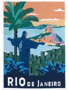 Kit Telaio Penelope DMC - Rio de Janeiro