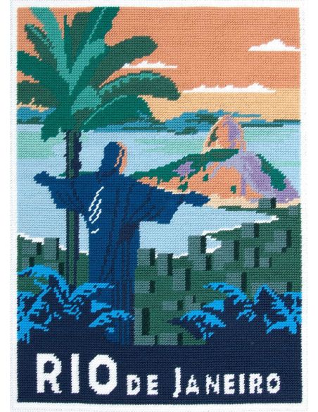 Kit Telaio Penelope DMC - Rio de Janeiro