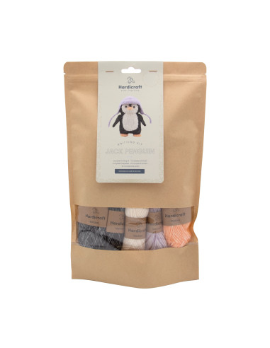 Kit per maglieria - Jack il pinguino