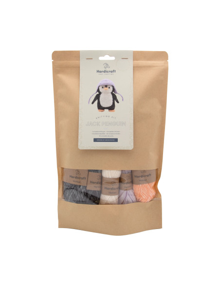 Kit per maglieria - Jack il pinguino