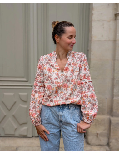 Modello di camicetta Myrtille - Anna Rose patterns