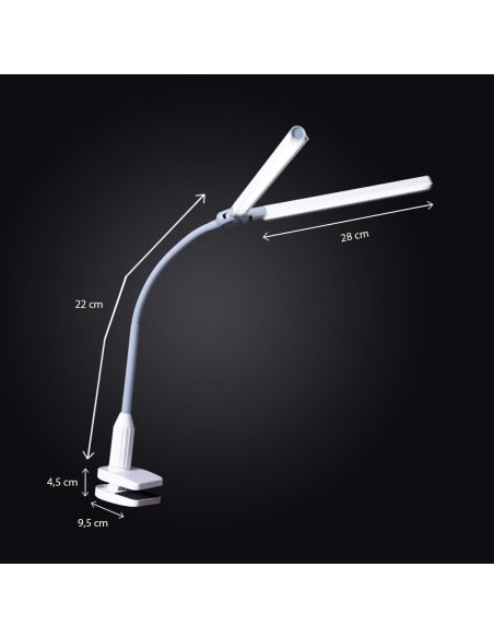 Lampada con morsetto DuoPro Daylight