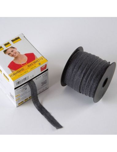 Vlieseline Stabilmanche - Grigio antracite