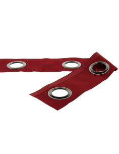 Fascia con occhielli canna di fucile - Rosso cardinale