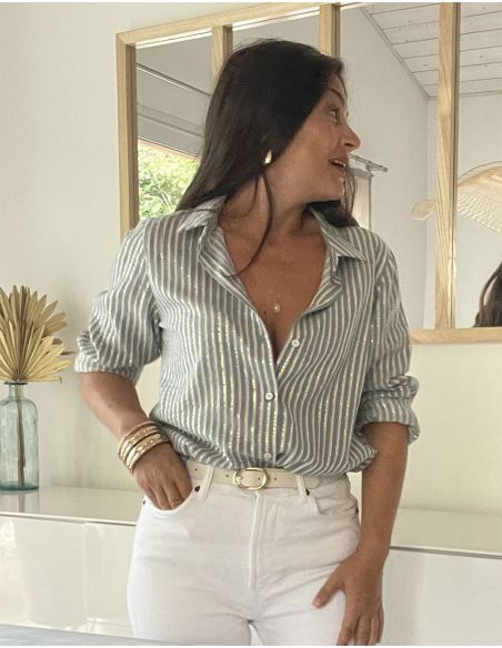 Modello di abito camicia Jane - Clématisse Pattern