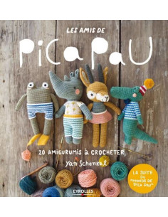 Libro gli amici di Pica Pau - 20 amigurumi da lavorare all'uncinetto