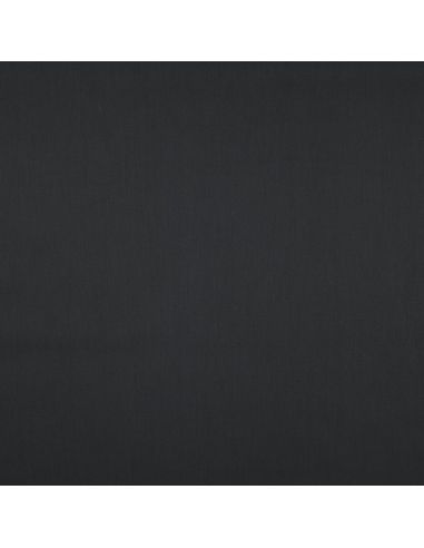 Tessuto satin di cotone - Nero