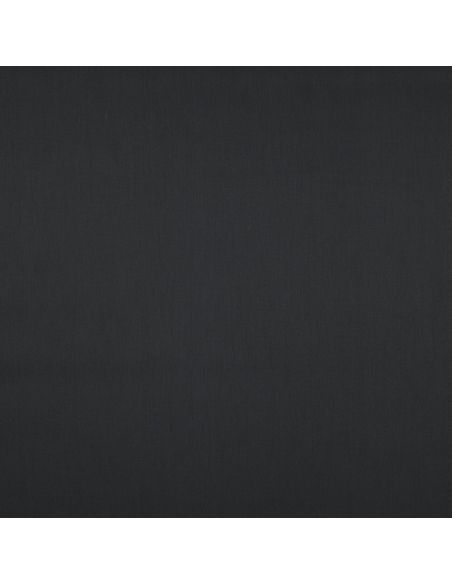 Tessuto satin di cotone - Nero