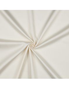 Tessuto satin di cotone - Ecru