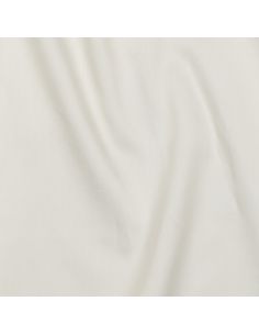 Tessuto satin di cotone - Ecru 2
