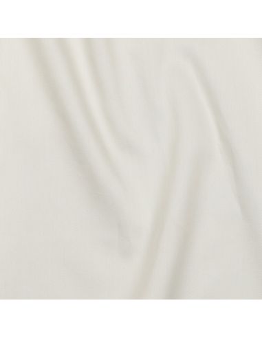 Tessuto satin di cotone - Ecru