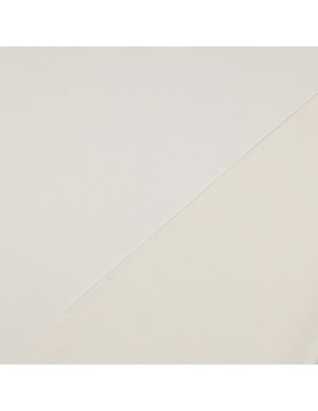 Tessuto satin di cotone - Ecru