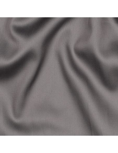 Tessuto satin di cotone - Grigio