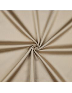 Tessuto satin di cotone - Beige