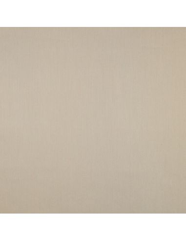 Tessuto satin di cotone - Beige