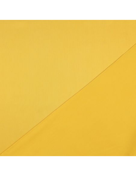 Tessuto satin di cotone - Giallo