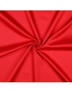 Tessuto satin di cotone - Rosso
