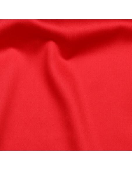 Tessuto satin di cotone - Rosso