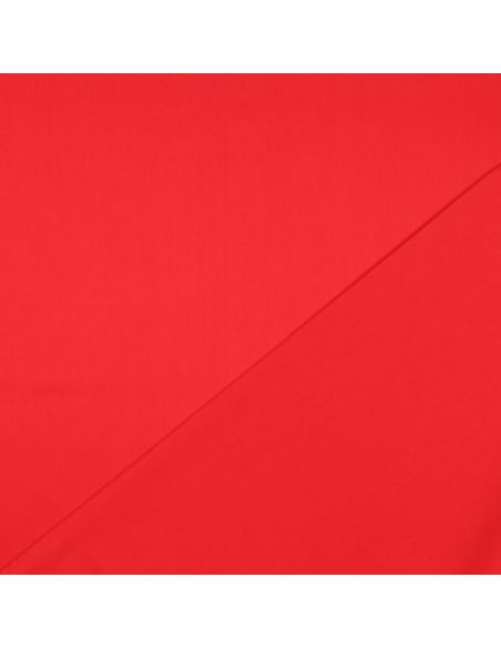 Tessuto satin di cotone - Rosso