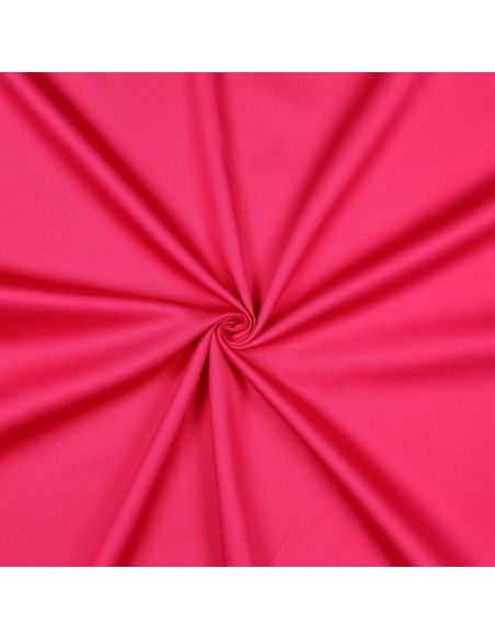 Tessuto satin di cotone - Rosa vivo