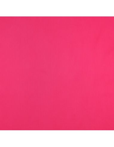 Tessuto satin di cotone - Rosa vivo