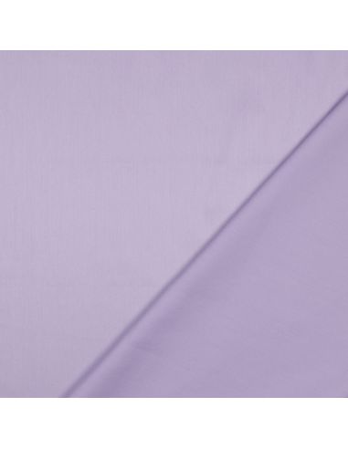 Tessuto satin di cotone - Lilla