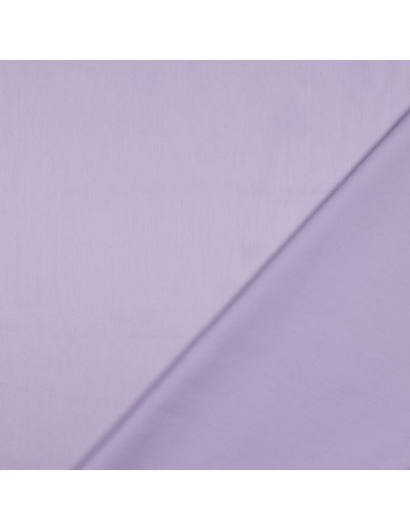Tessuto satin di cotone - Lilla