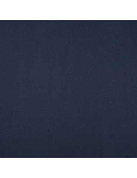 Tessuto satin di cotone - Blu marino
