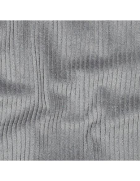 Tessuto velluto a coste cotone - Grigio