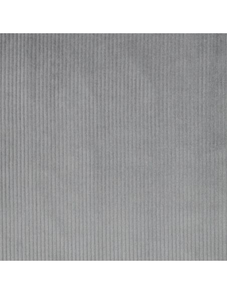Tessuto velluto a coste cotone - Grigio